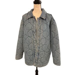 NEW PISTOLA women's alyssa embroidered denim jacket in marmont star